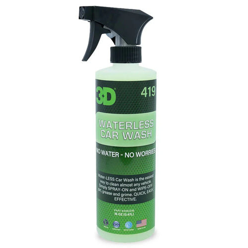 3D WATERLESS CAR WASH PINT
